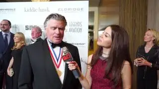Richard Treat Williams speaks at the Living Legends of Aviation Awards 2017