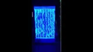 Bubble Wall Water Panel with LED color changing lights