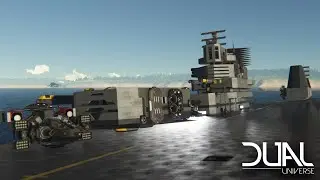 Filling up Carrier Then More Flight Test! Dual Universe Territory Warfare Preparation