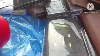 Very beautiful design modern wallet, cheap price means good and very durable, Smart design modern...