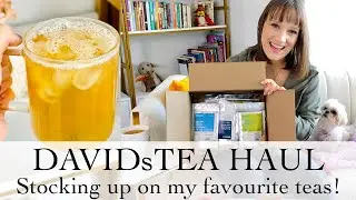 DAVIDsTEA Haul | Loose Leaf Tea Haul | Tea Time Tuesday!