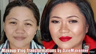 Client Makeup Vlog Transformations #1 by DaleMakeover