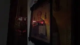 #night #church #lights #candles #lampade #храм #свиоанн #saints #stjohn #stmichael #icon