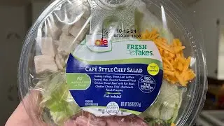 Dole caf&eacute; style Chef salad review