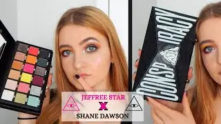 SHANE DAWSON X JEFFREE STAR CONSPIRACY EYESHADOW PALETTE: WHAT'S THE TEA? ft FULL SWATCHES