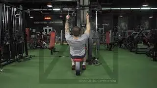 Eccentric Overload Neutral Grip Pulldown ANGLES90 GRIPS(Вертикал.тяга нейтрал.с ручками эксцентрика)