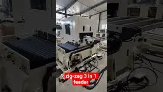 Zig-zag 3 in 1 feeder #Decoiler #Straightener #Uncoiler #Leveller # Nc feeder #Zigzag feeder