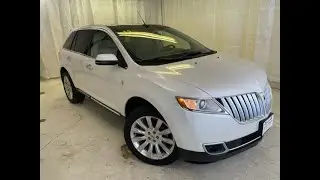 2013 White Lincoln MKX ALL WHEEL DRIVE G2885B Motor Inn Auto Group