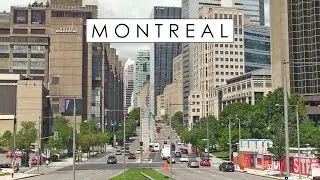 Incredible Downtown Montreal, Quebec, Canada Virtual Tour | August 2020