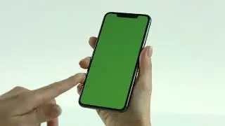 [4K] GREEN SCREEN VIDEO EFFECT IPHONE SWIPE RIGHT SINGLE CHROMA KEY