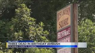 'Targeted ambush' kills 3 in Escambia County, Florida