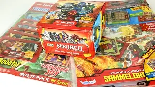 LEGO Ninjago Trading Card Game SERIES 2: UNPACKING 56 Booster Packs!