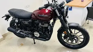 Lo Agayi All New 2025 Honda CB350 RS DLX Rebel Red Black Details Review 