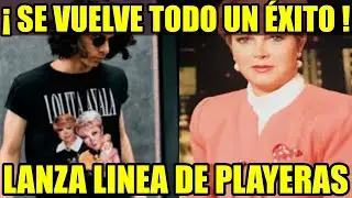 Lolita Ayala lanza l&iacute;nea de playeras y se vuelve todo un &eacute;xito