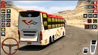 Ultra Real Bus Driving Skills! 😱 Modern Bus Simulator | City to Village Trip