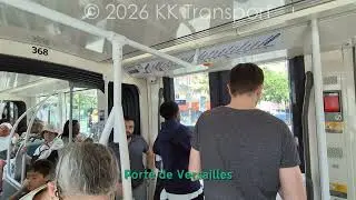 Tramway d'Ile de France Ligne 3a Alstom Citadis-402 368 Georges Brassens-Balard → Port du Garigliano