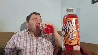 Boomhauer69 пробует газировку Faygo Candy со вкусом яблока.