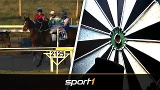 Pferderennen und leeres Studio - so kurios war die Darts-WM | SPORT1 - DARTS WM