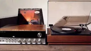 Harman Kardon 630 Twin Power + Sonab 70s record player and AR-6 speakers
