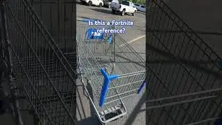 Look at this cart #shorts #fortnite #shoppingcart