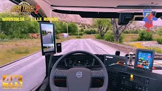ETS2 Volvo FH6 - New Ultra Realistic Graphics Mod - Snowymoon Lighting Improvements | 4K Gameplay