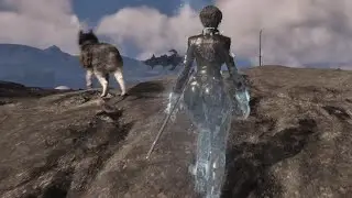 The First Descendant A beautiful day in Axion for a walk with my wolf waifus