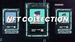 NFT Promo-02 | NFT Promo in After Effects | NFT Promotion Video | 3D NFTs | 3D NFT Cards Promo