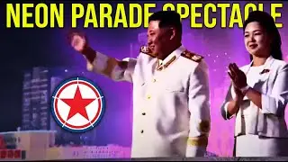 North Korea parade 2 | Neon Synth Socialist State 2022 | Mauzer