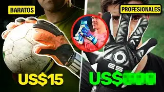 &iquest;CU&Aacute;L es la VERDADERA DIFERENCIA entre los GUANTES DE PORTERO que compramos y los&nbsp;de&nbsp;PROFESIONAL?🧤🥅