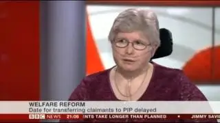 Jane Young talks to BBC News about the delay to PIP