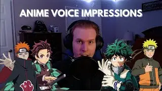 ANIME VOICE IMPRESSIONS (Demon Slayer, MHA, and Naruto)