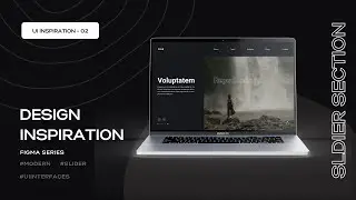 UI Design Inspiration | Daily UI Challenge | Modern UI Slider Section | Day 02