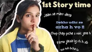 1 st story telling ( jaan s marr deta vo ) ✨☠️ || vanshika panwar || ♥️ #storytelling #youtube 