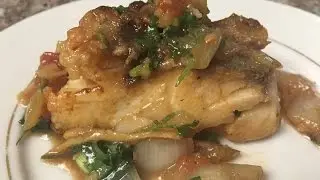 Easy Asian Sweet and Sour Fish [Sea Bass] Recipe