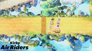 Kirby Air Riders | Top Ride 3 Race (CPU Lv.5) & Played As Rick - Unlocked Cappy [SW2]