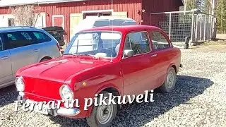 Fiat 850 esittely ja katsastus kunto