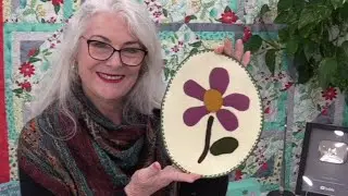 Freeform Applique with Wool