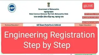Engineering Admission Form Filling Step By Step II Full Details in Marathi
