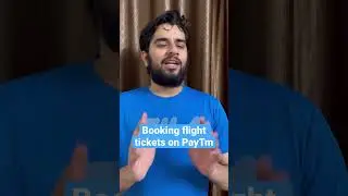Booking flight tickets on PayTm ✈️ #comedy #sachinawasthi #ytshorts #mumbai #shorts #lucknow #paytm