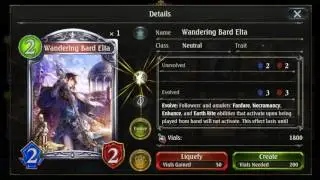 [Shadowverse] Wandering Bard Elta - Card Sounds (English)