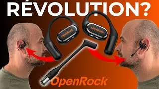 Ces ECOUTEURS ont un MICRO d&eacute;tachable et un BON SON ! (OpenRock Link 20)