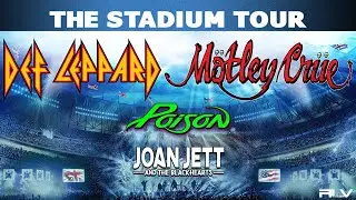 Def Leppard -  Motley Crue - Poison - Joan Jett  - Las Vegas 2022 4K