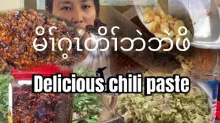 How to make a delicious chili paste and keep it for long term 🥵😋🫶😍💕