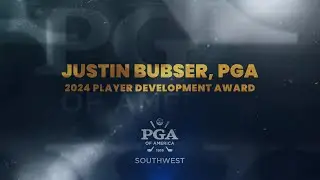 2024 Southwest PGA Player Development Award - Justin Bubser