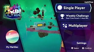 Marble It Up! Ultra blind race VS EvanBreaksGames!