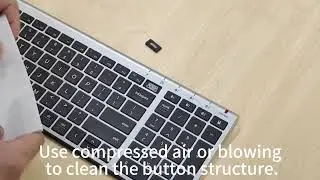 How to clean the key？