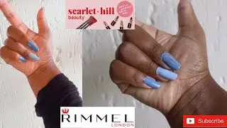 One Colour, Three Shades | Blue Nail Polish | Scarlet Hill