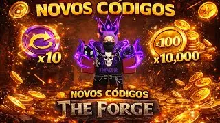 🚨 SAIU! NOVO C&Oacute;DIGO THE FORGE 🔥 GIROS x10 #theforge #roblox