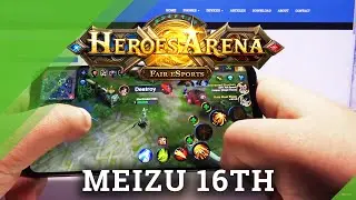 Heroes Arena Gameplay on MEIZU 16TH &ndash; Gaming Abilities