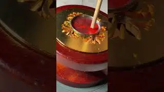 Wax sealing my HP potion :) 🕯️#waxseal #potionmaking #artforfun #fantasypotions #artist